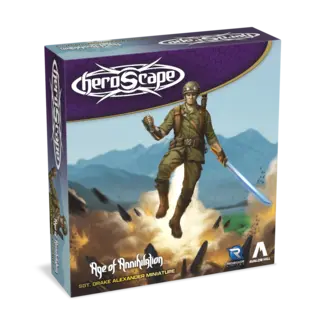 Renegade Game Studios Heroscape SGT. Drake Alex Promo - Premium Painted