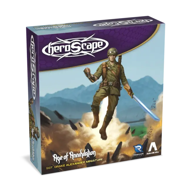 Heroscape SGT. Drake Alex Promo - Premium Painted