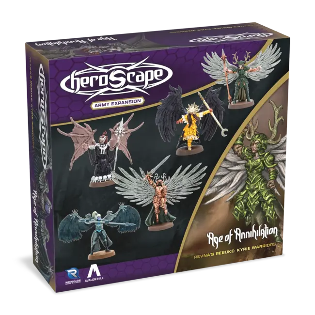 Heroscape Revna's Rebuke: Kyrie Warriors Army Expansion - Unpainted
