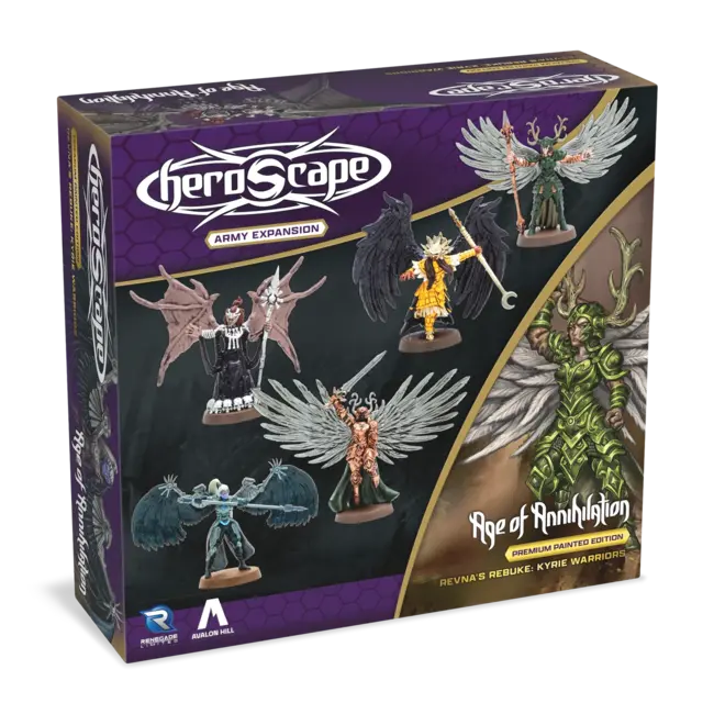Heroscape Revna's Rebuke: Kyrie Warriors Army Expansion - Premium Painted