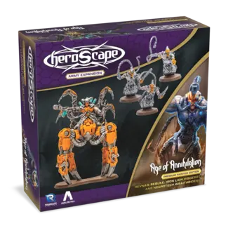 Renegade Game Studios Heroscape: Revna's Rebuke - Iron Lich Viscerot Army Expansion (Premium Painted)