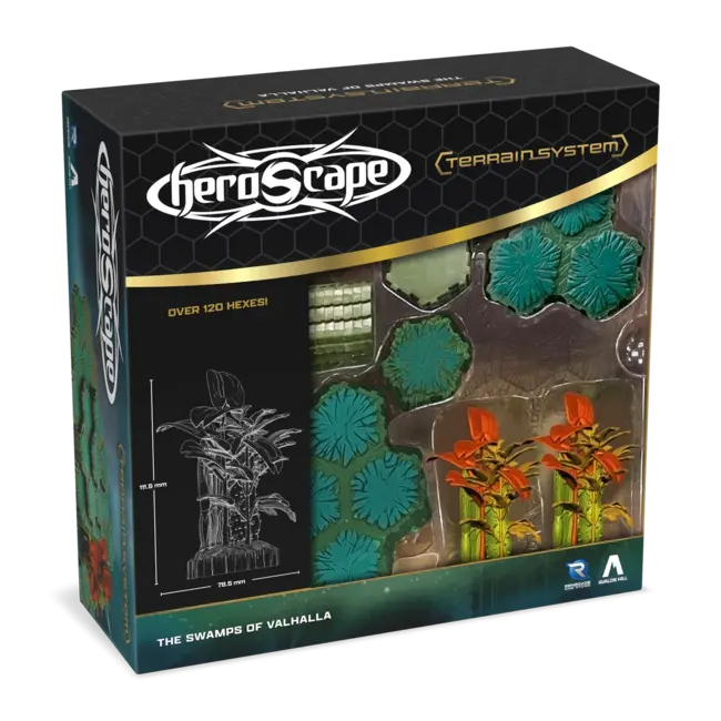 Heroscape The Swamps of Valhalla Terrain