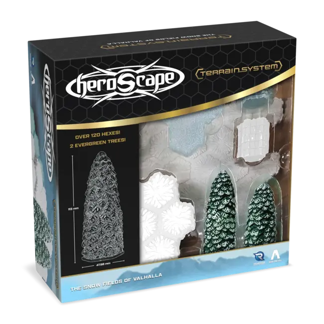 Heroscape The Snow Fields of Valhalla Terrain