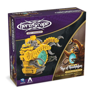 Renegade Game Studios Heroscape: Rising Tide - Hellforge Mandukor Army Expansion (Premium Painted)