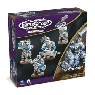 Renegade Game Studios Heroscape: Rising Tide - Knight Primus Adelbern & Ordo Borealis Army Expansion (Unpainted)