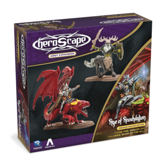 Renegade Game Studios Heroscape: Rising Tide - Sonlen & Halushia, Scion of the Wild Army Expansion (Premium Painted)