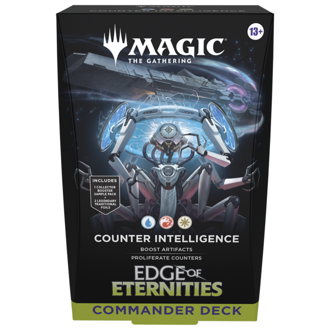 MTG Edge of Eternities Counter Intelligence Commander Deck