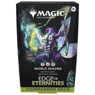 Magic: The Gathering MTG Edge of Eternities World Shaper Commander Deck