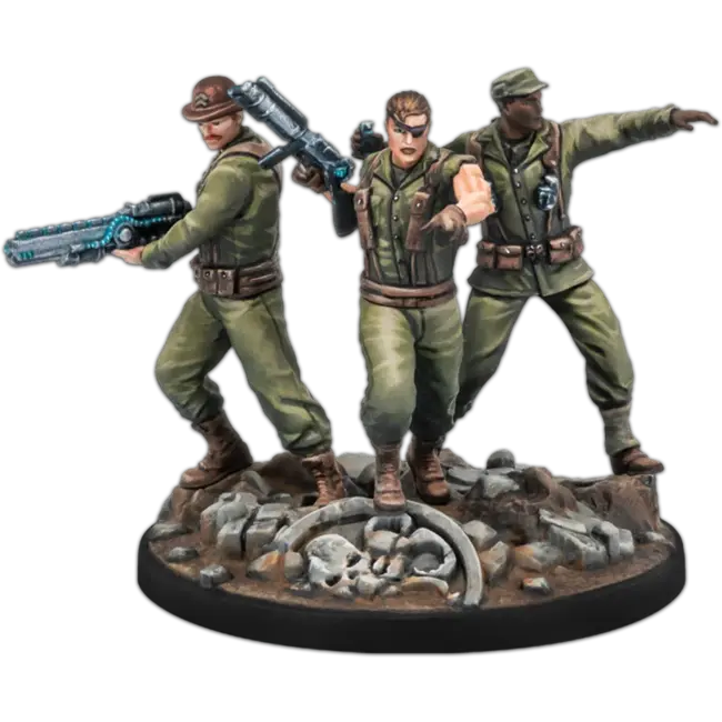 Marvel: Crisis Protocol - Nick Fury, Sr. & Howling Commandos