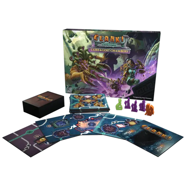 Clank! Catacombs: Lairs & Losts Chambers Expansion