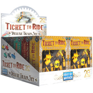 Days of Wonder Ticket to Ride: 20th Anniversary Deluxe Train Set
