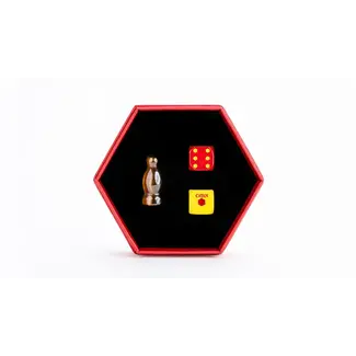 Fanroll Catan Robber & Dice Set - Tiger's Eye