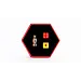 Fanroll Catan Robber & Dice Set - Tiger's Eye