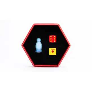 Fanroll Catan Robber & Dice Set - Opalite