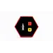 Fanroll Catan Robber & Dice Set - Hematite