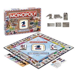 USAopoly Monopoly: USPS U.S. Stamps