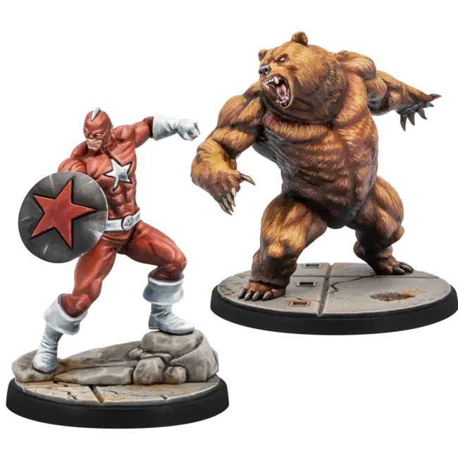 Marvel: Crisis Protocol - Red Guardian & Ursa Major ~ Discontinued