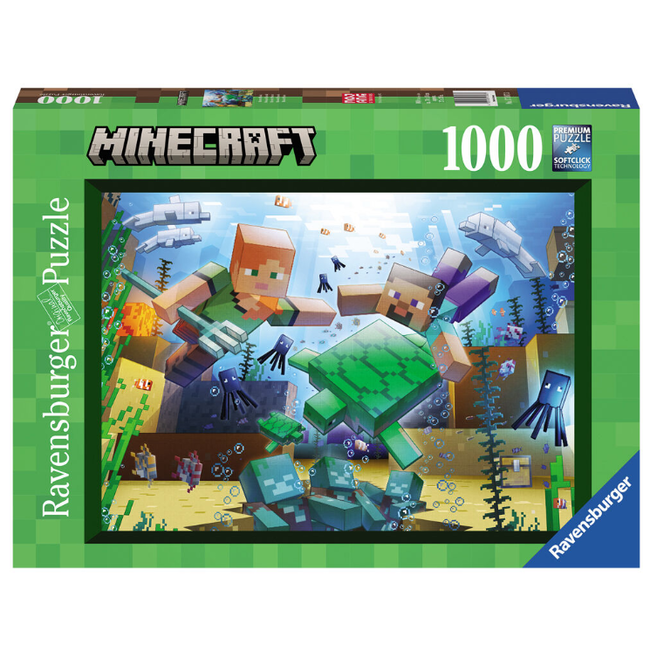 Minecraft Mosaic 1000 pc Puzzle
