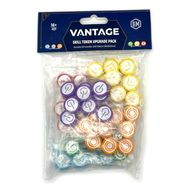 Vantage Wooden Skill Tokens
