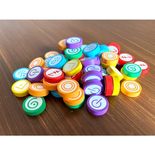 Vantage Wooden Skill Tokens