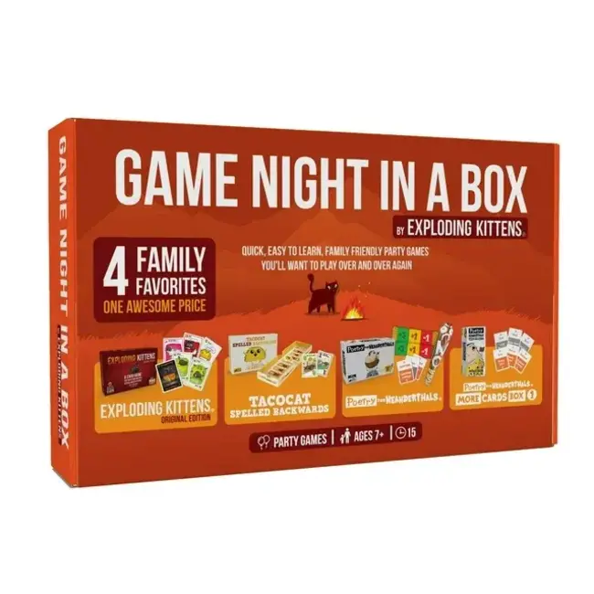 Exploding Kittens Games: Game Night Bundle 2