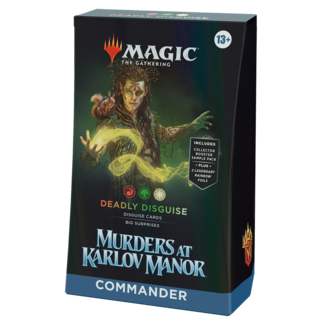 Wizards of the Coast MTG Murders at Karlov Manor Deadly Disguise Commander Deck