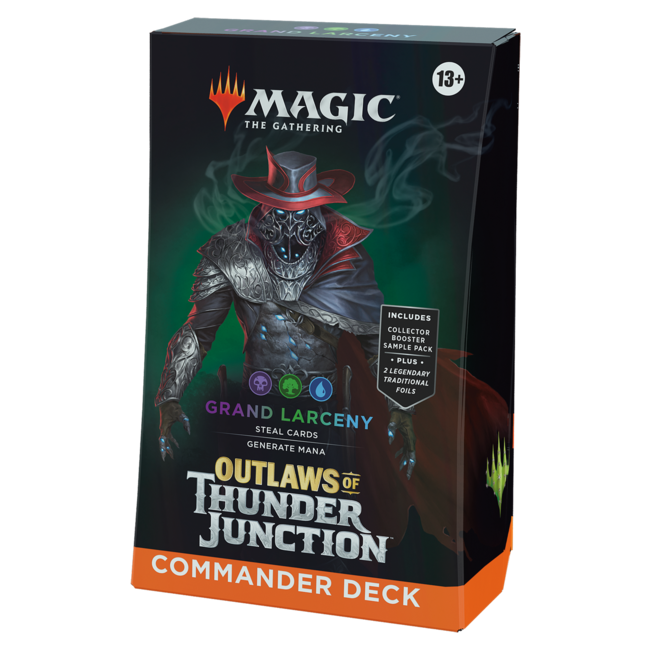 MTG Outlaws of Thunder Junction Grand Larceny - Commander Deck