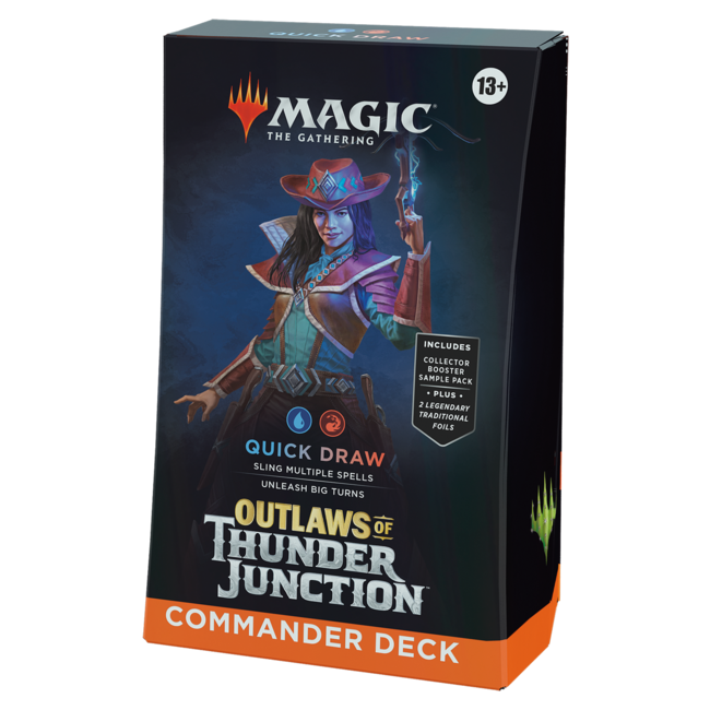 MTG Outlaws of Thunder Junction Quick Draw - Commander Deck