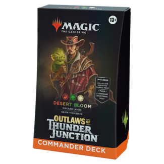 Wizards of the Coast MTG Outlaws of Thunder Junction Desert Bloom - Commander Deck
