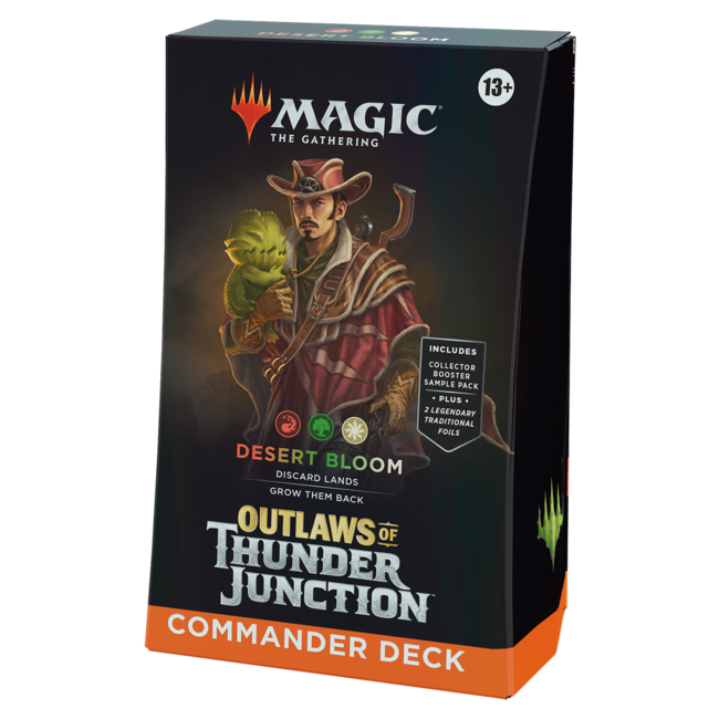 MTG Outlaws of Thunder Junction Desert Bloom - Commander Deck