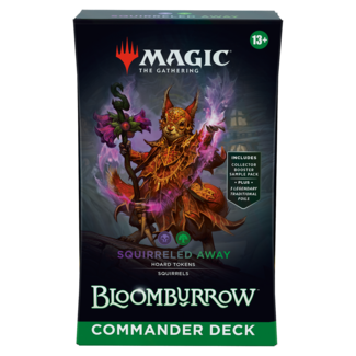 MTG Bloomburrow Commander Deck - Squirreled Away