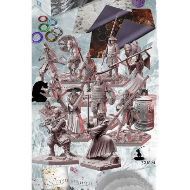 Senjutsu Battle For Japan All-In Deluxe Inkdrop Edition KS