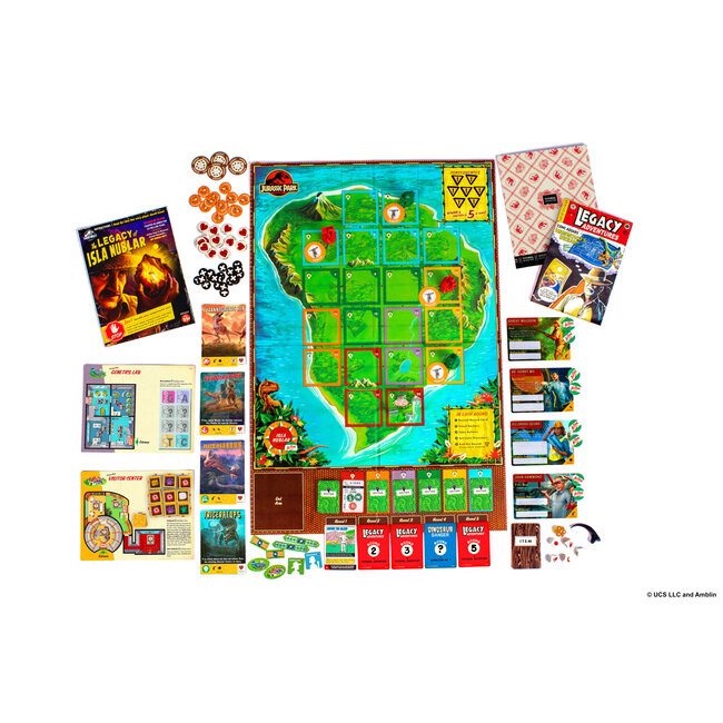 Jurassic World The Legacy of Isla Nublar Kickstarter Bundle