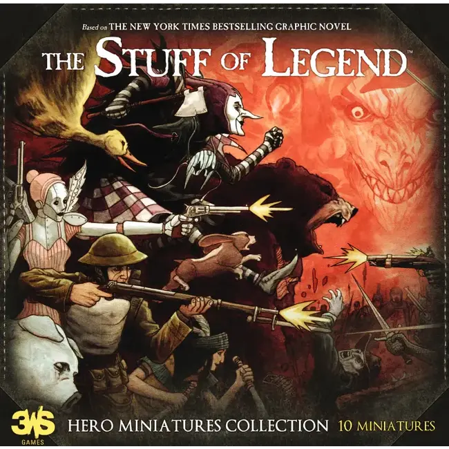 The Stuff of Legend - Hero Miniature Pack - SUMMER SALE