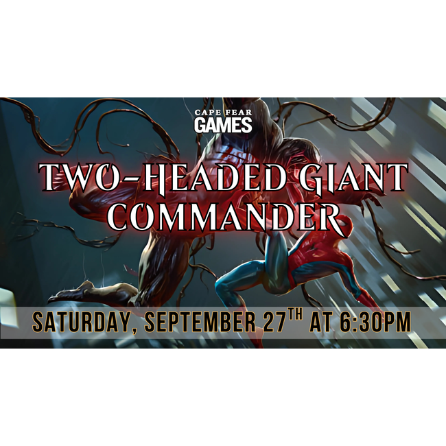 9/27 - MTG Spider-Man Two-Headed Giant Commander