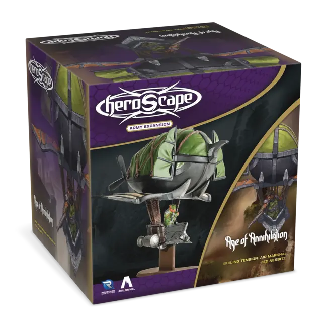 Heroscape Air Marshal Zed Nesbit - Unpainted