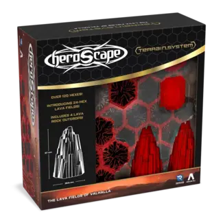 Renegade Game Studios Heroscape The Lava Fields of Valhalla Terrain