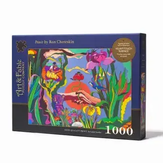 Art and Fable Puzzle Company Peace 1000-pc Velvet-Touch Jigsaw Puzzle