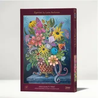 Art and Fable Puzzle Company Eyerises 500-pc Velvet-Touch Jigsaw Puzzle