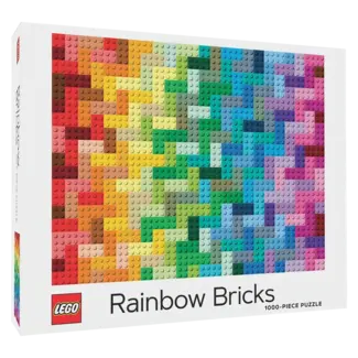 Lego Rainbow Bricks 1000 Piece Puzzle