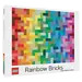 Lego Rainbow Bricks 1000 Piece Puzzle