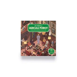 Chronicle Books The World of Hercule Poirot 1000 pc Puzzle