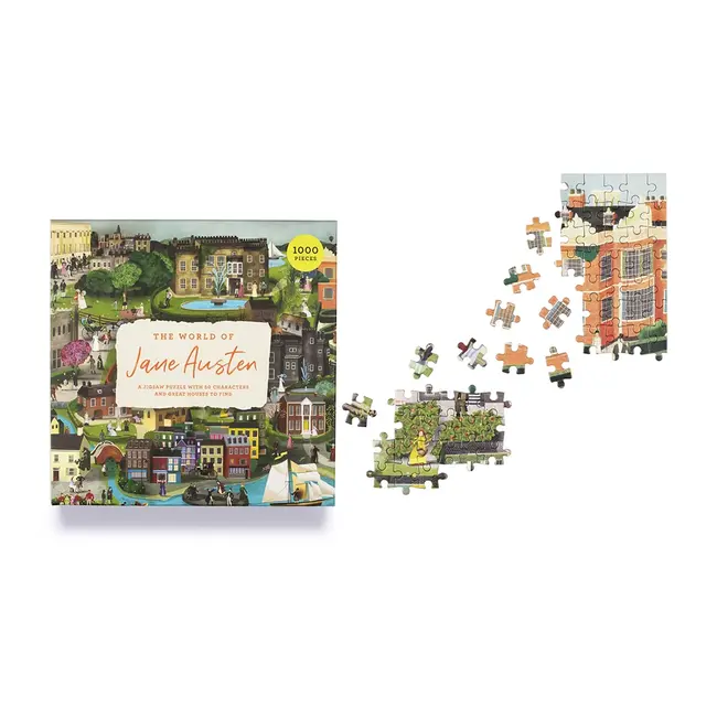 The World of Jane Austen 1000 pc Puzzle