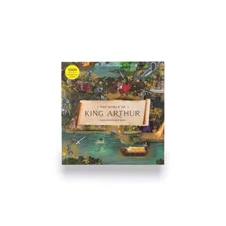 Chronicle Books The World of King Arthur 1000 pc Puzzle