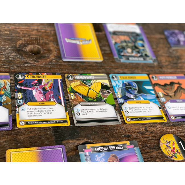 Power Rangers Deck Building Game  ~ CHRISTMAS SALE