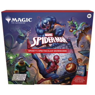 Magic: The Gathering MTG Spider-Man Spidey's Spectacular Showdown Scene Box
