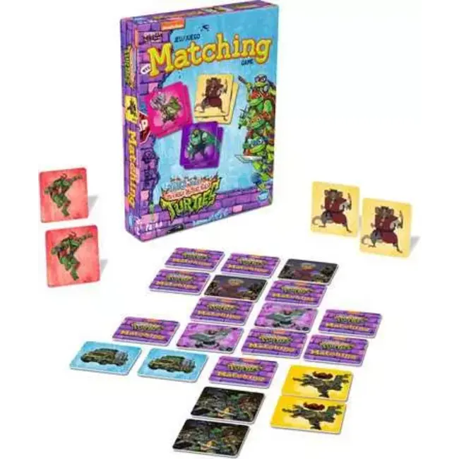 TMNT Teenage Mutant Ninja Turtles Matching Game