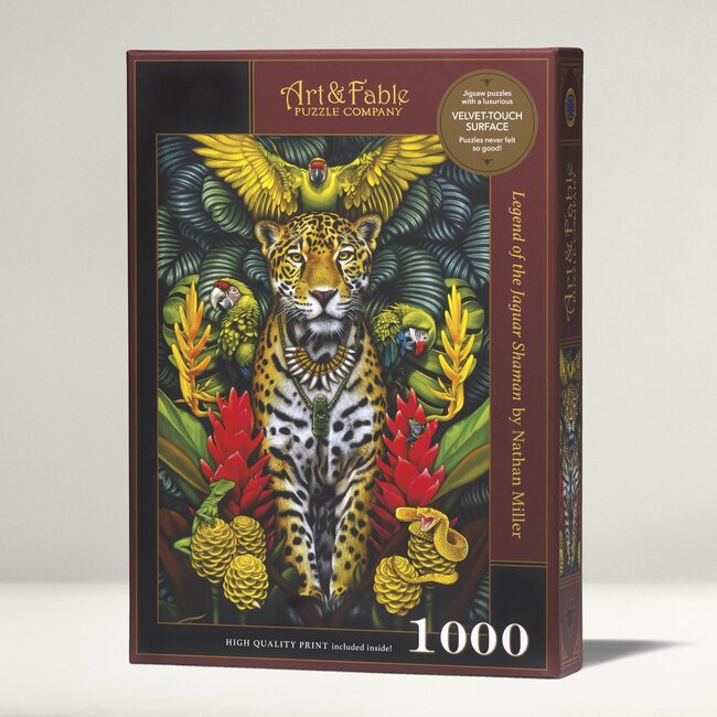 Legend of the Jaguar 1000-pc Velvet-Touch Puzzle