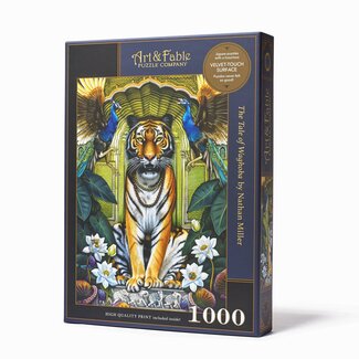 Art and Fable Puzzle Company Tale of Waghoba 1000-pc Velvet-Touch Jigsaw Puzzle