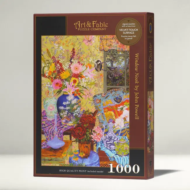 Window Nook 1000-pc Velvet-Touch Jigsaw Puzzle
